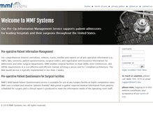 Tablet Screenshot of mmf.com